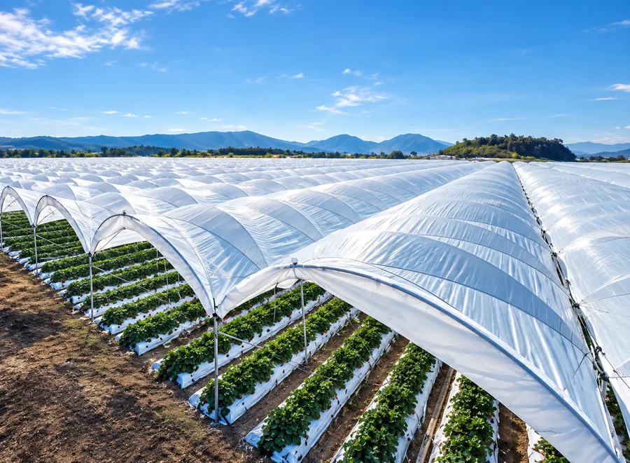 Plásticos agrícolas en Sonora para calor extremo